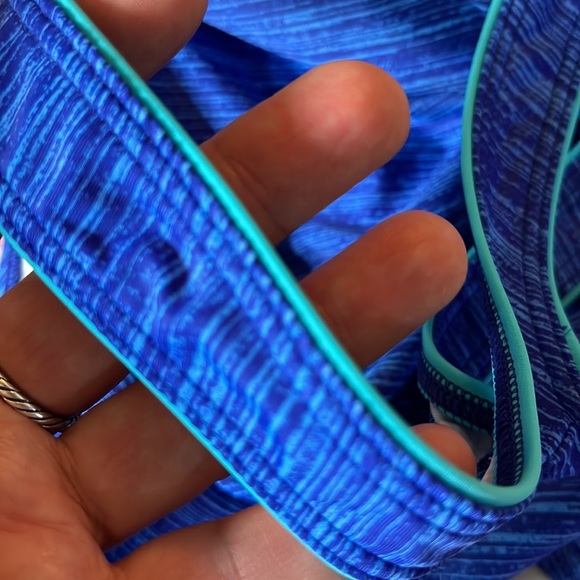 SPEEDO Size 16 T Back Racer Swimsuit
Blue 1-Piece Fully Lined Modest $68 NEW - Picture 6 of 12